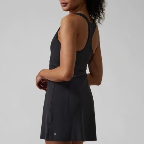ATHLETA On My Way Racerback Dress Black Size 3X NWT - Picture 2 of 6